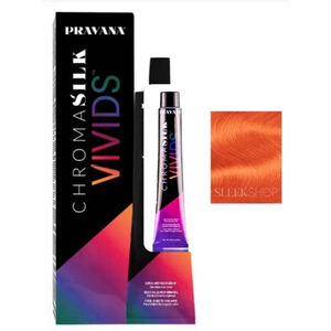 NWT Pravana Chromasilk Vivids Direct Dye Hair Color, Orange, 3 fl oz